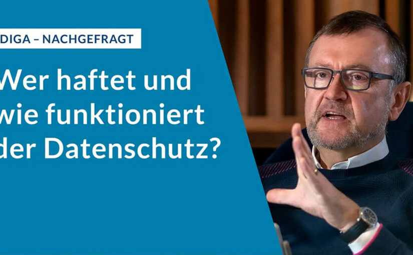 DiGA – Nachgefragt: Wer haftet und wie funktioniert der Datenschutz? Prof. Christian Dierks